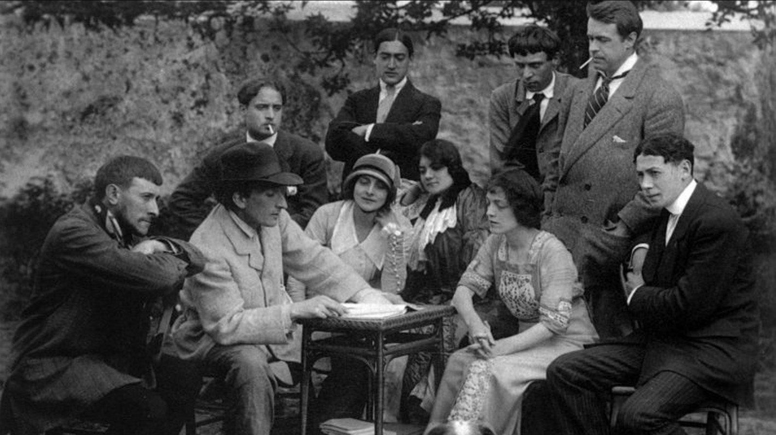 Vieux-Colombier company with Copeau